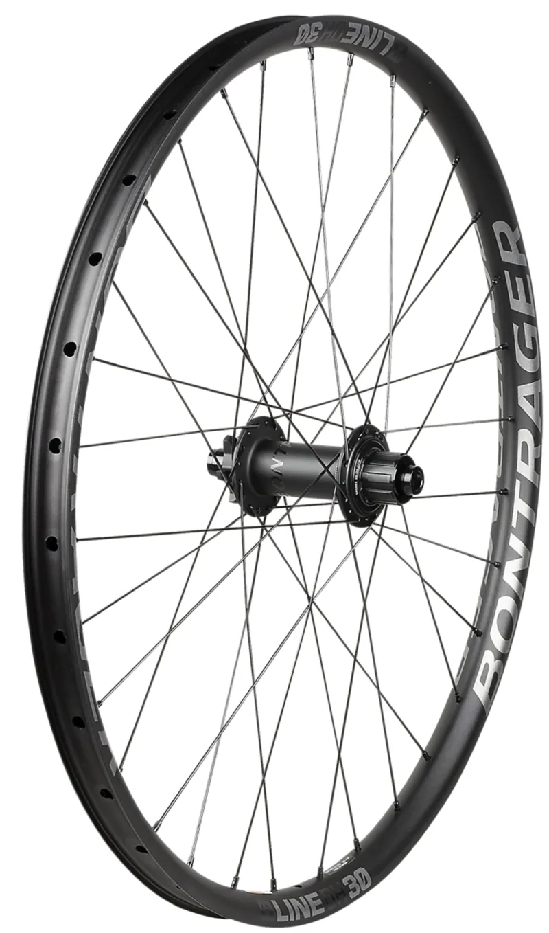 Bontrager Line DH 30 Tubeless Ready 27.5 MTB Wheel Black/Silver-2